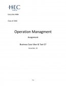 Opération Management