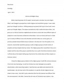 Culture and Religion Essay