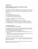Professional Ethics - Code of Ethics for Professional Accountants