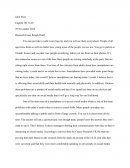Research Essay Rough Draft