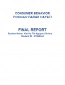 Consumer Behavior Master Course