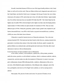 Реферат: Sexually Transmitted Diseases Essay Research Paper Kim