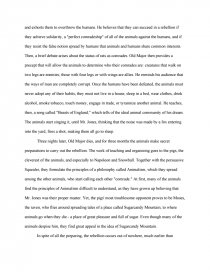 Реферат: Animal Farm Book Report Essay Research Paper