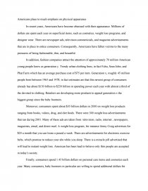 appearance essay