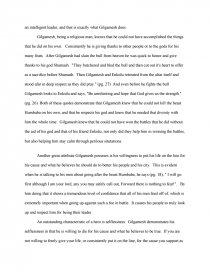 Реферат: Gilgamesh And Enkidu Character Building Plot Essay